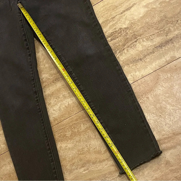 Seven7 Jeans Women’s Mid-Rise Skinny Blue Denim Size 8 Embroidered Pockets - Picture 3 of 12